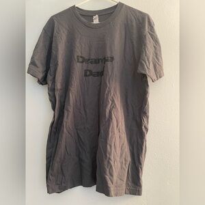 American apparel drama dad grey shirt size large